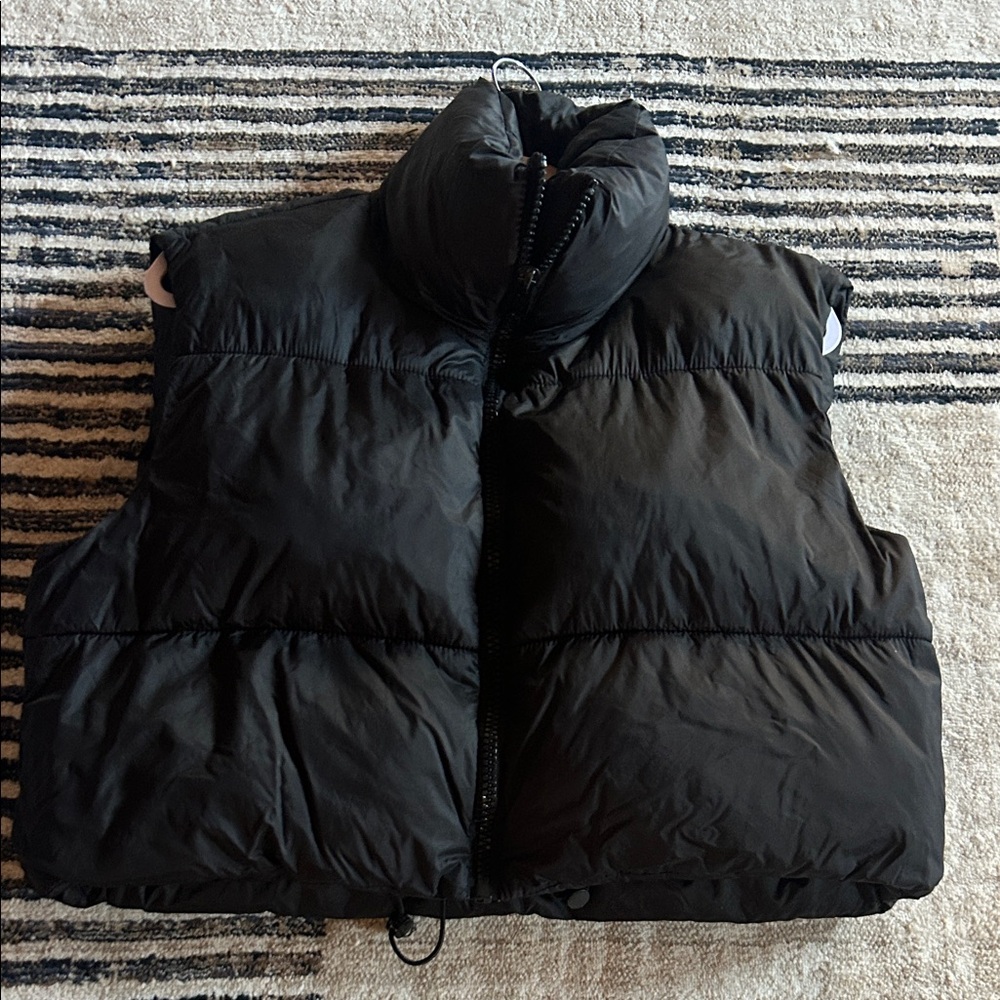 Amazon Women's Black Puffer Vest